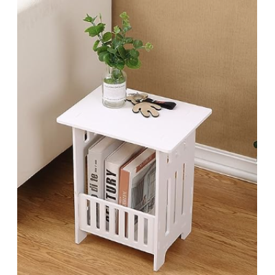 Masuta retro stil noptiera ALBA cu spatiu de depozitare