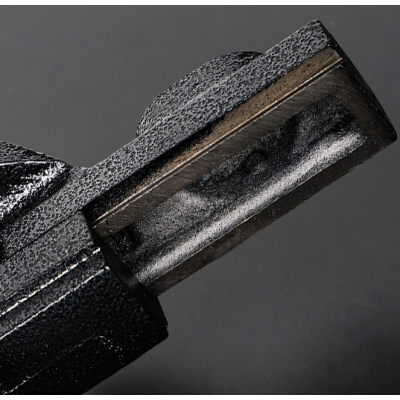 Menghina de Banc Rotativa cu Nicovala 125mm Fonta Negru