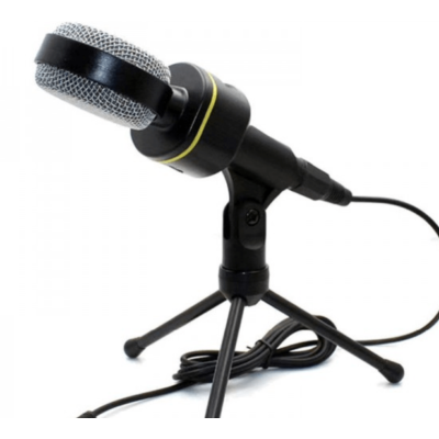 Microfon cu condensator de inregistrare Andowl QY 920 Negru