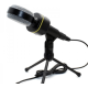 Microfon cu condensator de inregistrare Andowl QY 920 Negru