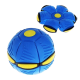 Minge interactiva Blast Ball in forma de Disc cu lumini ALBASTRA