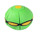 Minge interactiva Blast Ball in forma de Disc cu lumini VERDE