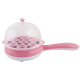 Mini aparat electric cu fierbator 2in1 pentru oua ROZ