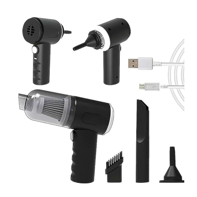 Mini aspirator 3 in 1 reincarcabil AS 228 cu capete de schimb