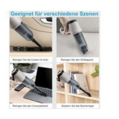 Mini aspirator portabil 2000mAh pentru acasa si masina fara fir 3 IN 1