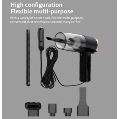 Mini aspirator portabil 2000mAh pentru acasa si masina fara fir 3 IN 1