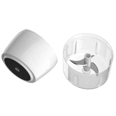 Mini Blender electric, 3 cutite, incarcare USB, tocator pentru legume 250 ML