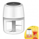 Mini Blender electric, 3 cutite, incarcare USB, tocator pentru legume 250 ML