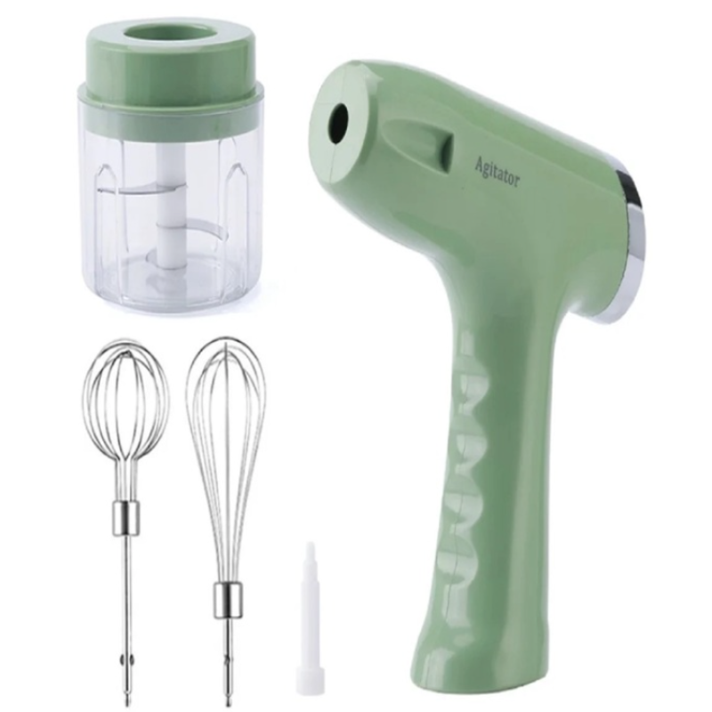 Mini blender electric portabil reincarcabil 3 in 1