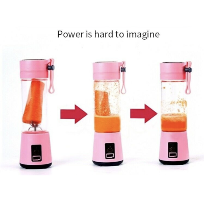 Mini blender portabil alimentare prin USB electric colorat