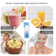 Mini blender portabil alimentare prin USB electric colorat
