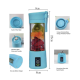 Mini blender portabil alimentare prin USB electric colorat