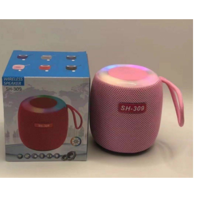 Mini Boxa SH 309 Bluetooth cu Iluminare RGB si Bas Puternic