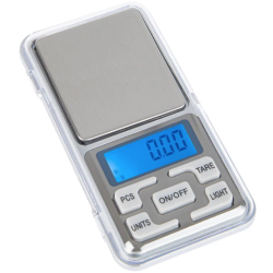 Mini cantar electronic pentru bijuterii 200g/0.01g Argintiu