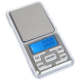 Mini cantar electronic pentru bijuterii 500g/0.1g Argintiu