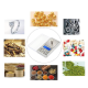 Mini cantar electronic pentru bijuterii 500g/0.1g Argintiu