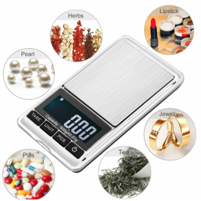 Mini Cantar pentru Bijuterii 0.01-500g Model Q D101