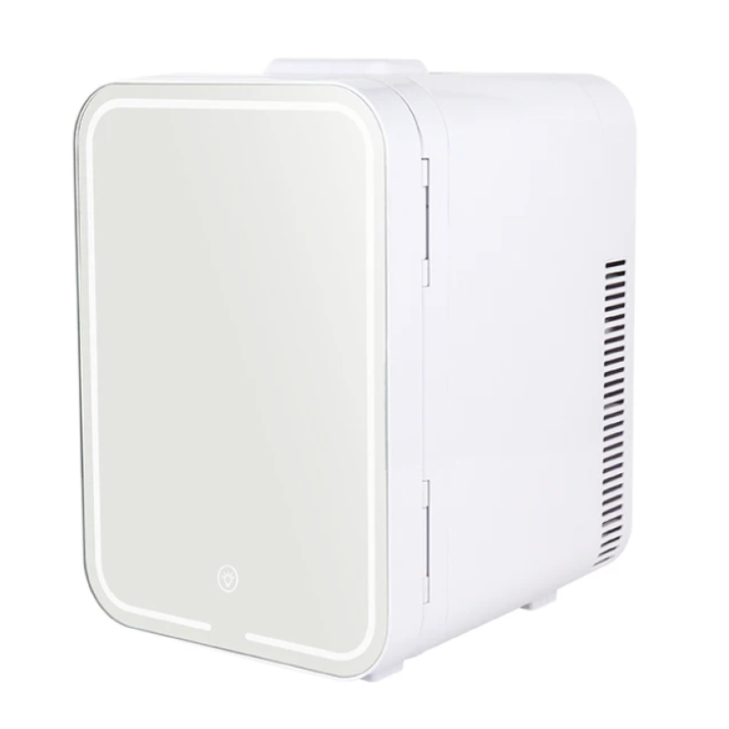 Mini frigider dubla functie de incalzire/racire portabil 10L alb 12V/ 220V