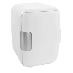 Mini Frigider Turistic Portabil cu Functie de Racire si Incalzire 12V Alb