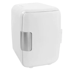 Mini Frigider Turistic Portabil cu Functie de Racire si Incalzire 12V Alb