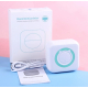 Mini imprimanta de buzunar cu Bluetooth fara Cerneala Roz + 1 Sul Hartie