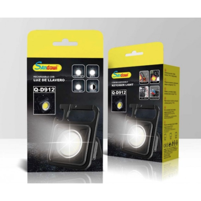 Mini lanterna breloc Q D912 pentru multiple utilizari