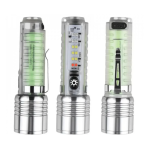 Mini lanterna de mana BL 520D COB + XPE magnetica lupa tip C