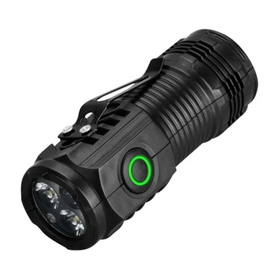 Mini lanterna de mana puternica cu 3 LED