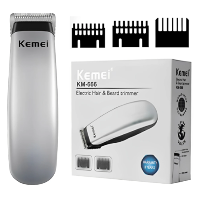 Mini masina de tuns Kemei KM 666 cu 3 numere