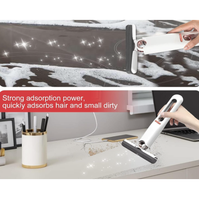 Mini Mop Portabil Pentru Diferite Suprafete Si Geamuri cu Sistem Autostoarcere OFF