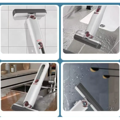 Mini Mop Portabil Pentru Diferite Suprafete Si Geamuri cu Sistem Autostoarcere OFF