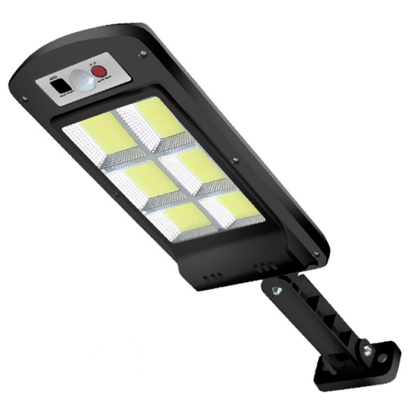 Mini proiector solar HS-8013 B (COB) cu senzor de miscare 150 LED 6 casete