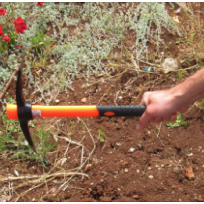 Mini tarnacop puternic cu maner din fibra de sticla cauciucat