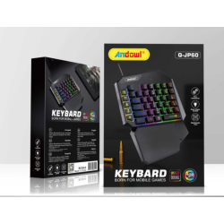 Mini Tastatura Gaming cu iluminare RGB Q JP60