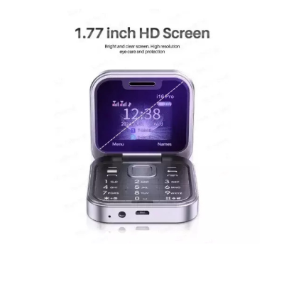 Mini telefon pliabil P9 PRO FM Afisaj mic