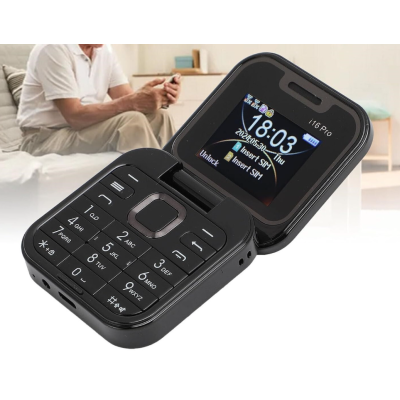 Mini telefon pliabil P9 PRO FM Afisaj mic