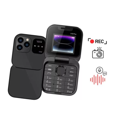 Mini telefon pliabil P9 PRO FM Afisaj mic