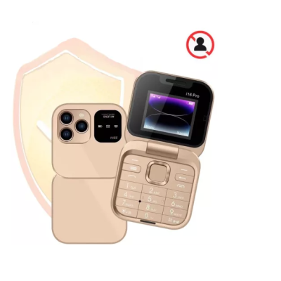 Mini telefon pliabil P9 PRO FM Afisaj mic