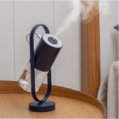 Mini umidificator 200 ml creativ cu LED si proiectie rotativa 360