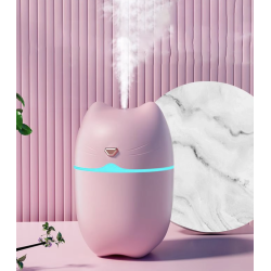 Mini umidificator 260 ml urechi de pisica cu design mic RD E383 2 moduri pulverizare