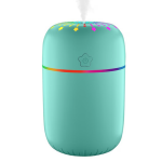 Mini Umidificator A5 capacitate 300ml design silentios lumina gradient de 7 culori
