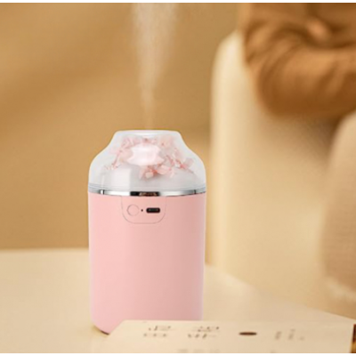Mini umidificator portabil RDE283 alb/roz