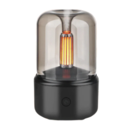 Mini umidificator si difuzor de arome 130 ml cu iluminare LED si USB Andowl Q JS112 