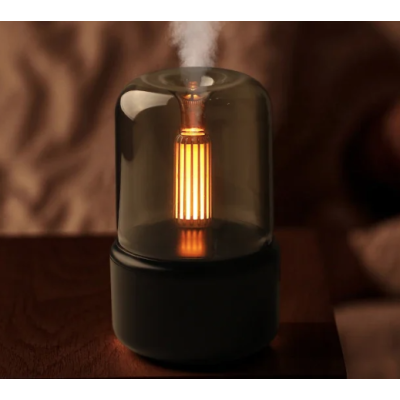 Mini umidificator si difuzor de arome 130 ml cu iluminare LED si USB Andowl Q JS112