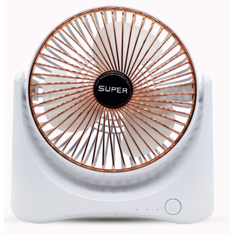 Mini ventilator de birou FAN reincarcabil USB, reglabil