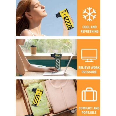 Mini Ventilator de mana de mare putere 2 in 1 portabil F015