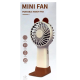 Mini ventilator portabil S198 cu suport telefon