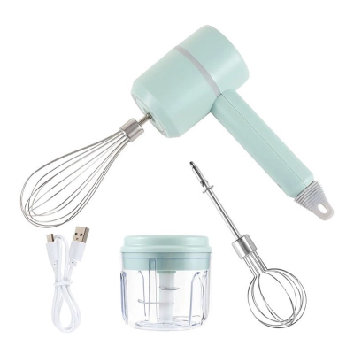 Mixer de mana electric portabil fara fir 3 in 1 AO-78163