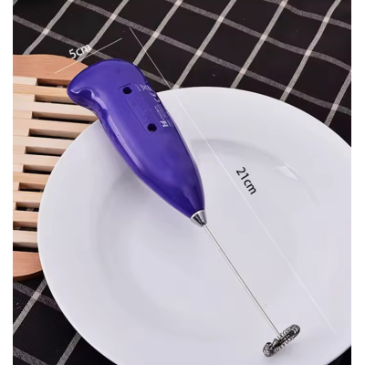 Mixer electric pentru spumat lapte cappucino cafea fara fir pe baterii