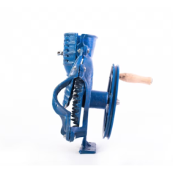 Moara desfacat porumb manuala cu roata C3 ALBASTRA MX389